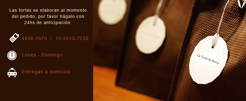 Tortas Artesalanes - Las Tortas de Marina - Elaboracion Casera - 4836-1979 / 15-5613-7230