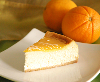 Cheesecake de Vainilla con Naranjas – 1.5KG